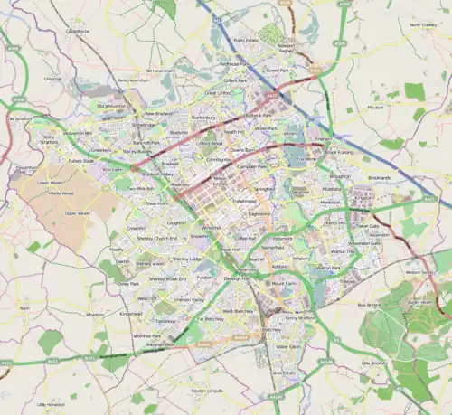 Stadium MK is located in Milton Keynes