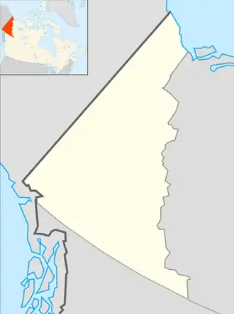 Dezadeash Range is located in Yukon
