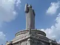 Standing Buddha in Abhya mudra