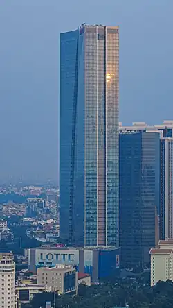 Lotte Center Hanoi in western Ba Đình.