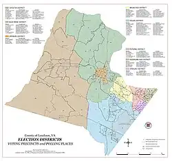 Election districts 2004-2011
