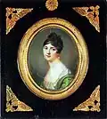 Maria Naryshkina, mistress of Alexander I of Russia by Domenico Bossi