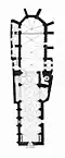 Floor plan of church