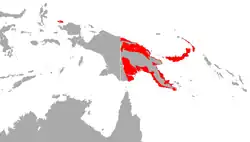 Map of range