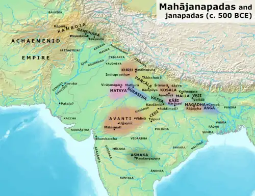 Kosala and the other Mahajanapadas in the Post Vedic period.