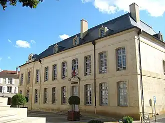 The town hall in Val de Briey