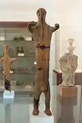 Male figurine from West Shrine in Phylakopi, Phylakopi IV culture, 12th century BC
