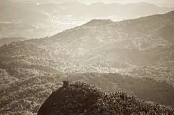 El Yunque Rain Forest and Mt. Britton Tower as seen from Mameyes II
