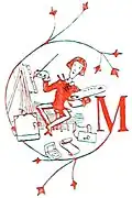 "Manners and Cvstoms" from the illustrated work Manners and customs of ye Englyshe
