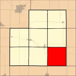 Location in Stark County