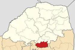 Location in Limpopo