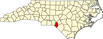 State map highlighting Scotland County