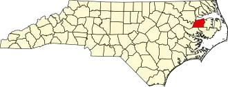 State map highlighting Washington County