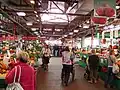Interior shopping area