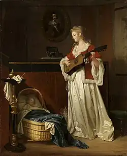 Dors, mon enfant (Sleep my child), oil on canvas, 55 x 45 cm, 1783–1786