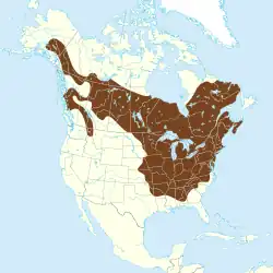 Map of range