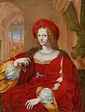 Portrait of Joanna after Raphael by Marquard Wocher