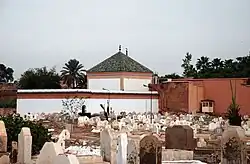 The mausoleum of al-Suhayli, located in a cemetery along the southwestern walls of the city, near Bab er-Robb