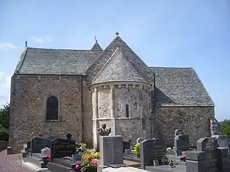 Apse of the church of Notre-Dame
