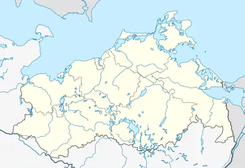 Binz is located in Mecklenburg-Vorpommern