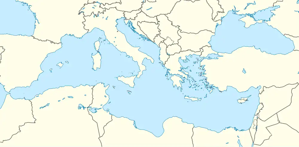 Estartit Loran-C transmitter is located in Mediterranean