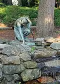 Menotomy Hunter Sculpture by Arlington resident Cyrus Dallin