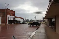 Street in Merkel, March 2014