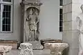 Stela and column capitals