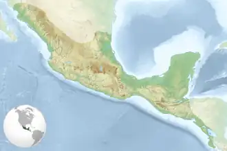 Coba is located in Mesoamerica