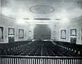 The Allen Theatre, 1701 Broad Street, opened December 30, 1918. Later renamed Metropolitan Theatre, it was closed and for sale in 1987. Photo of the exterior above