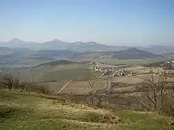 View from the southeast