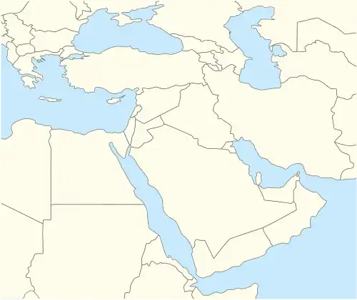 EuroLeague is located in Middle East
