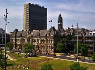 Middlesbrough Town Hall is the meeting place of Middlesbrough Council
