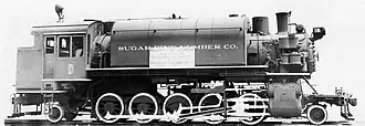 Minarets and Western American Locomotive Company Number 5
