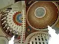The ceiling interior