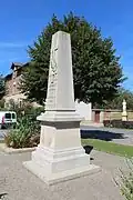 Monument to the dead.