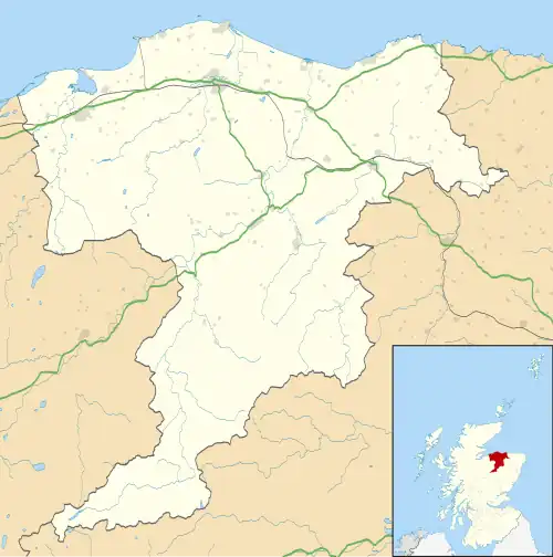 Kynoch Park is located in Moray