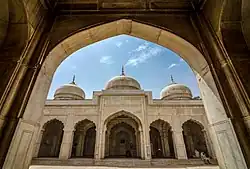 Moti Masjid located within the Lahore Fort