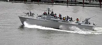 PT-658 in 2006, in the paint scheme she wore from the late 1940s through 2010