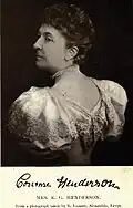 Mrs Corinne Henderson (née Starnes)