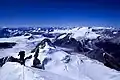 Mount Forbes summit looking northwest