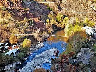 The Munzur River runs through the province