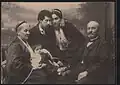 Milena as a child with her parents and maternal grandparents