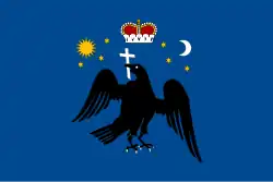 Naval ensign under Constantin Brâncoveanu (1700)[104]