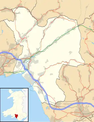 Cymru South teams in Neath Port Talbot