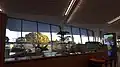 Inside New Plymouth Airport