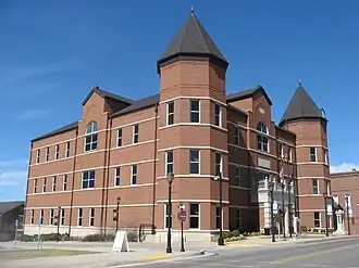 Trigg County courthouse in Cadiz