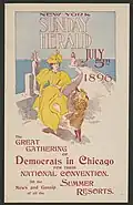Sunday Herald poster, 1897