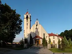 Our Lady of Częstochowa church in Nieledew