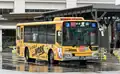 1132 Mitsubishi Fuso Aero Star in all-over advertising wrap.